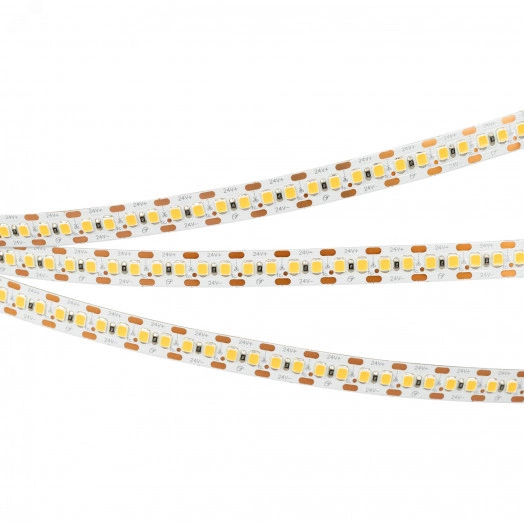 Лента LED RT-A168-10mm 24V Warm3000-CX2 (17.3 W/m, IP20, 2835, 5m) (ARL, резка 2 светодиода)