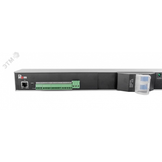 Блок розеток вертикальный, мониторинг, измерение, 1 фаза 32A, авт, 24S, 1820 мм, вх IEC 309, шнур 3 м