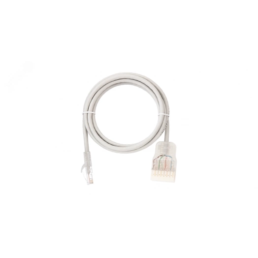 Патч-корд U/UTP 4 пары Cat 5e 110-RJ45/8P8C T568B 7х0192мм LSZH серый 5м