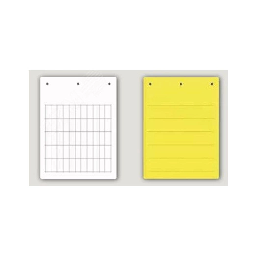 Табличка полужесткая. Клейкое основание. ПВХ-0,5. Белый