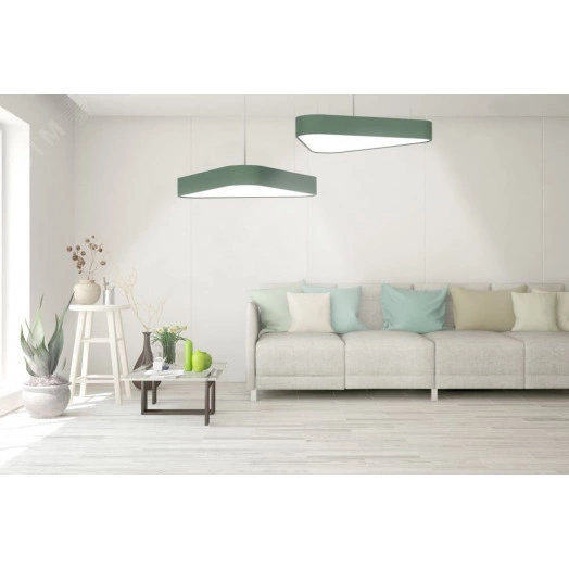 Светильник светодиодный ДСО-70Вт 3000К COSMO T Черный