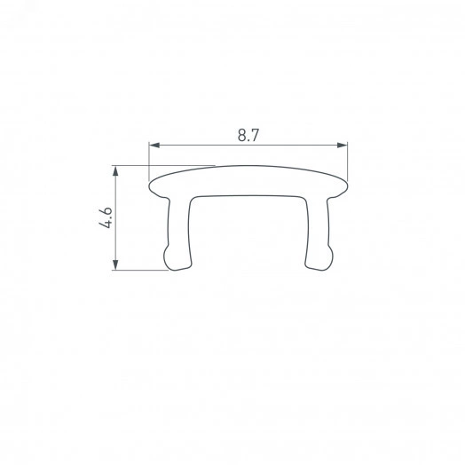 Экран ARH-MINI5 OPAL (ARL, Пластик)