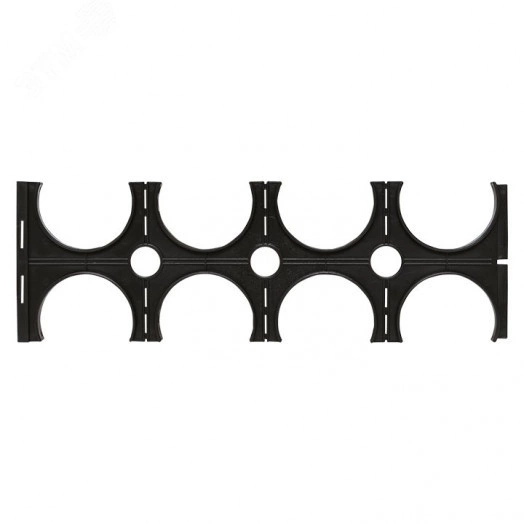 Держатель расстояния (кластер) для двустенных труб, d=110 мм PROxima, четверной