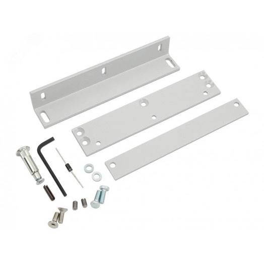 Замок электромагнитный взрывозащищенный ALM-FM-M22-H-24-M, усилие удержания якоря 250 кгс, с постоянно присоединенным кабелем длиной 2 метра, с устройством ввода для монтажа небронированного кабеля в металлорукаве