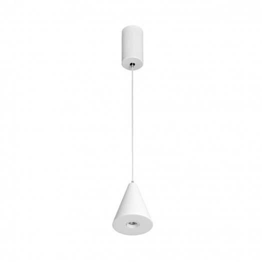 Светильник SP-ELEMENTA-CONE-R83-9W Day4000 (WH, 39 deg, 230V) (, IP40 Металл, 3 года)