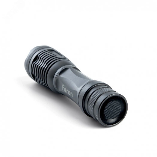 Фонарь светодиодный аккумуляторный USB ZOOM алюминий