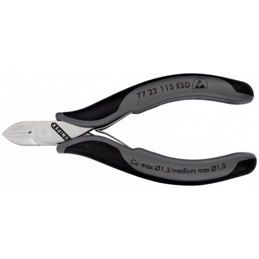 Кусачки боковые для электроники антистатические 115 мм