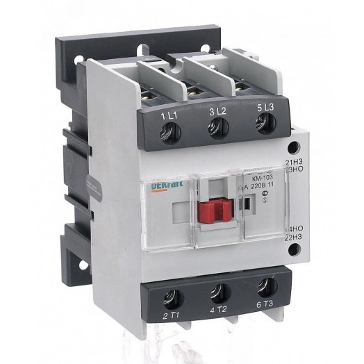 Контактор 80А 36В АС3 1НО+1НЗ КМ-103 DEKraft