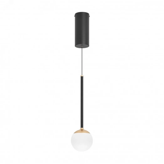 Светильник SP-BEADS-HANG-T-R100-8W Warm3000 (BK-GD, 180 deg, 230V) (, IP20 Металл, 5 лет)