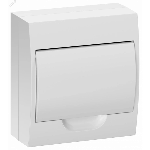 Корпус пластиковый ЩРН-П-8 белая дверь IP41 GENERICA