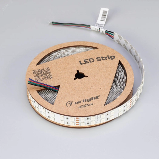 Лента RT-B144-19mm 24V RGB (34.4 W/m, IP20, 5060, 5m) (, Открытый)