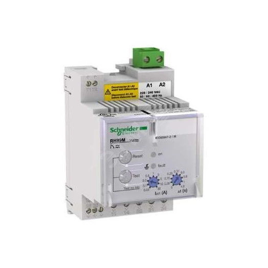 Реле RH99M 130В 50/60/400Гц с автоматическим сбросом 0.1-30А 0-4.5сек.