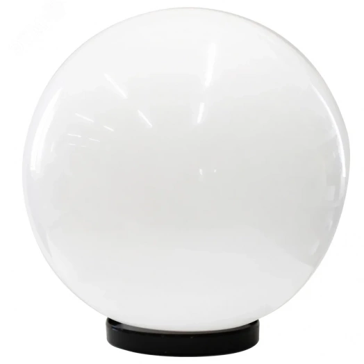 Светильник Шар ДТУ 400 Б СПЕЦСВЕТ 03-030-401 опал пмма IP65 (30Вт 6500К)  корпус Б145 черный ф60 ИУ