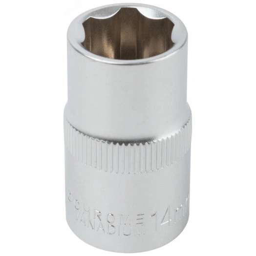 Головка 6-гранная CrV 1/2'' 14 мм