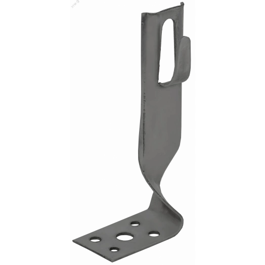 Держатель проводника круглого 6-8мм угловой скрытый h=70мм оцинкованная сталь TD IEK