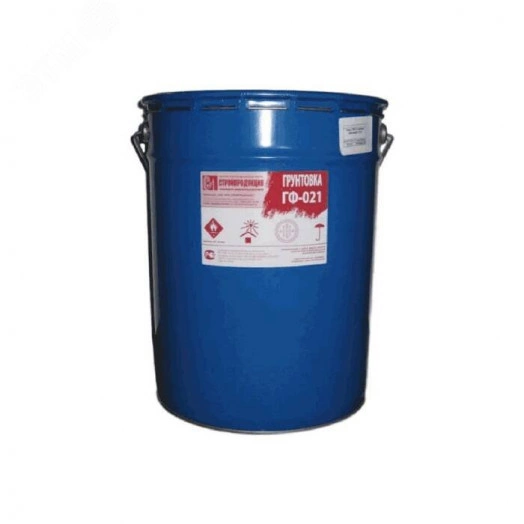 Грунтовка ГФ-021 евроведро 30кг цвет серый 25129-82