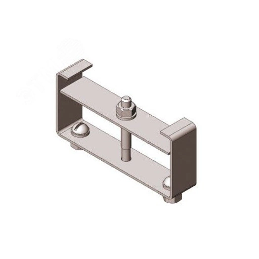 Зажим кабельный У1116 100х100 УТ1,5 ,гальванопокрытие, S1,5