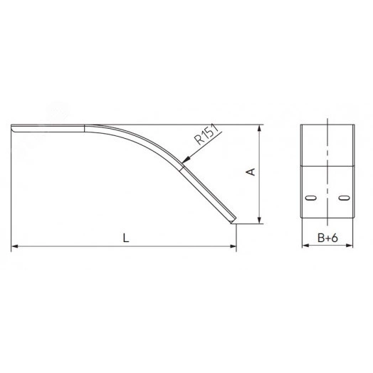 Крышка на угол вертикальный внешний 45 градусов 100х300, 1,2 мм, горячий цинк, в комплекте с крепежными элементами необходимыми длямонтажа