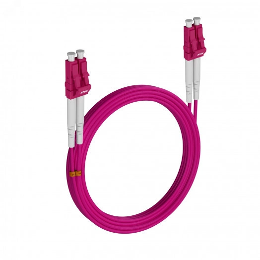 Шнур оптический dpc LC/UPC-LC/UPC 50/125 OM4 2.0мм 15м LSZH