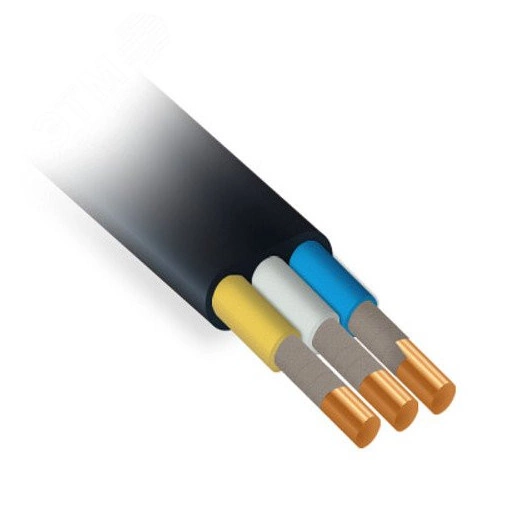 Кабель силовой ВВГнг(А)-FRLS 3х2.5пл-0.66 бухта 100м ТРТС