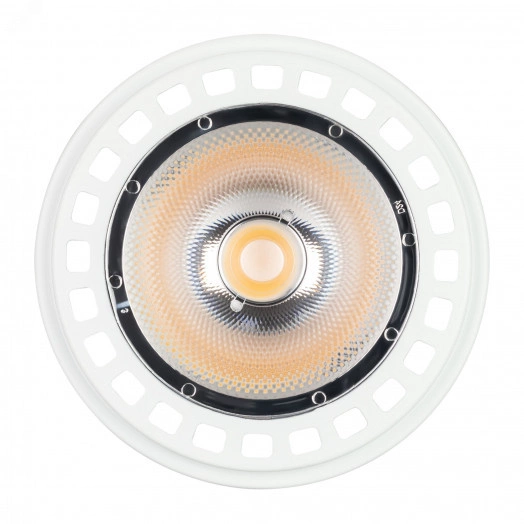 Лампа AR111-UNIT-GU10-15W-DIM Warm3000 (WH, 24 deg, 230V) (ARL, Металл)