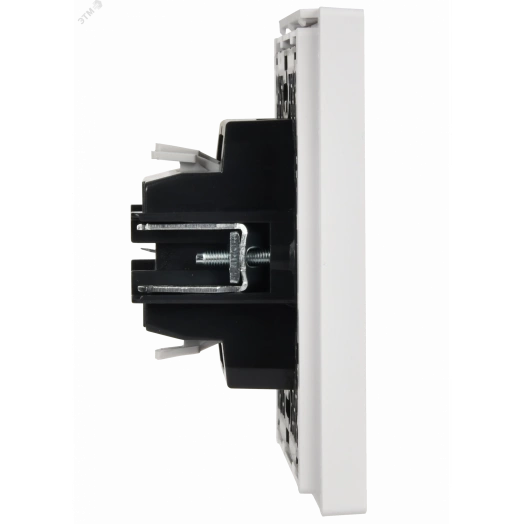 FORTE&PIANO Выключатель 1-клавишный самовозвратный 10А FP210 белый IEK