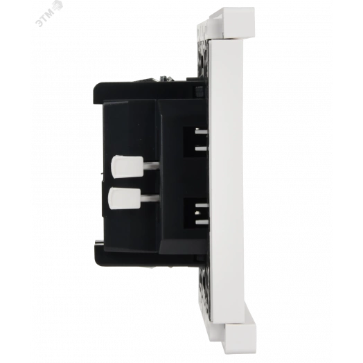 FORTE&PIANO Выключатель 1-клавишный самовозвратный 10А FP210 белый IEK