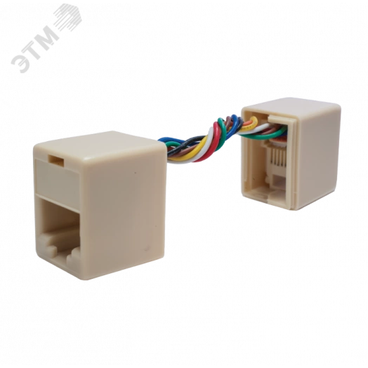 Соединитель проходной 8P8C (RJ-45) UTP (DIY)