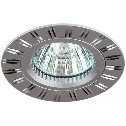 KL33 AL/SL Точечные светильники алюминиевый MR16,12V/220V, 50W серебро/хром