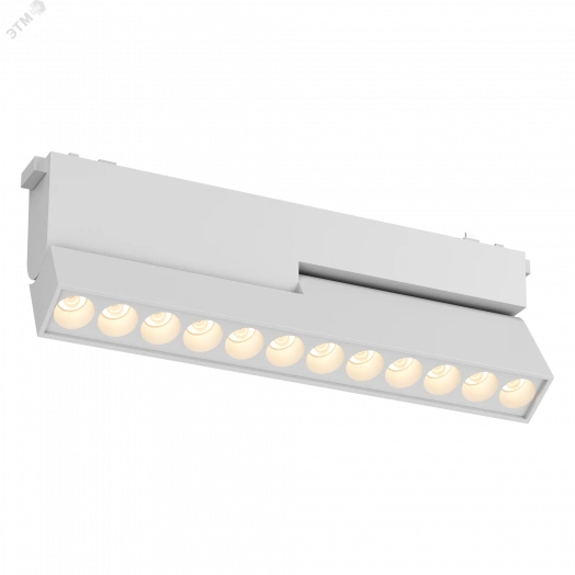 Светильник светодиодный трековый линейный Comfort/R L230 для магнитной системы Galakti 230х26х80 мм 12 Вт 4000 K 24 град CRI>90 белый