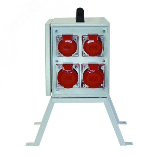 Щит механизации ЩМ-РУСП-50-5х1П-3х3П IP54 (ввод 50А с 1 УЗО, 5 розеток 1Р+N+РЕ 16А, 3 розетки 3Р+N+PE 32A)