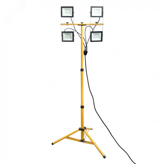Прожекторы светодиодные ДО-4х50 на штативе 6400К 18000Лм IP65