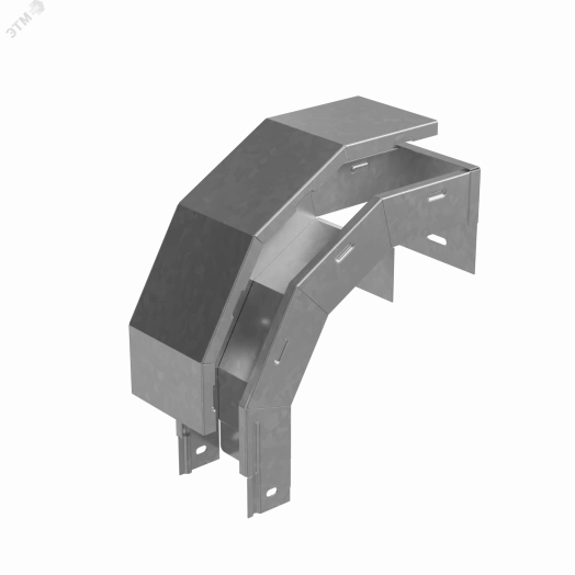 Т-ответвитель крышка верт. вниз 50х200х100 мм ПЛЮС HD