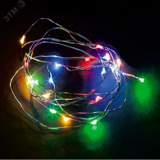 Гирлянда линейная Роса LED мультиколор 10м USB