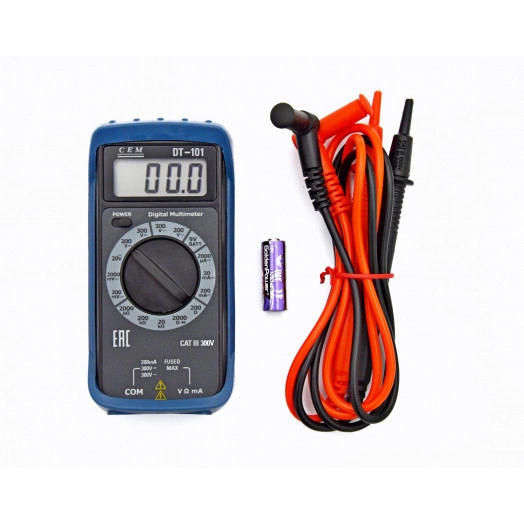 Мультиметр цифровой DT-101
