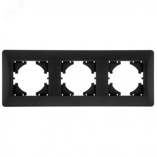 GUSI Ugra РАМКА 3-местная,  цвет графит.