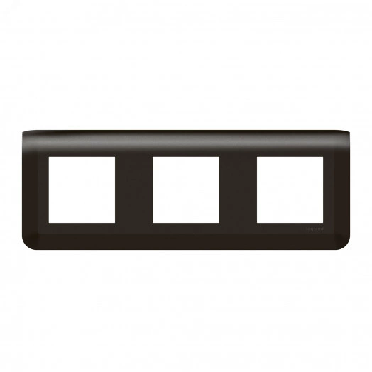 Рамка Mosaic 3X2 модуля - матовая черная