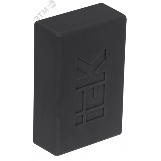 ELECOR Заглушка КМЗ 40х25 черный (4шт/компл)
