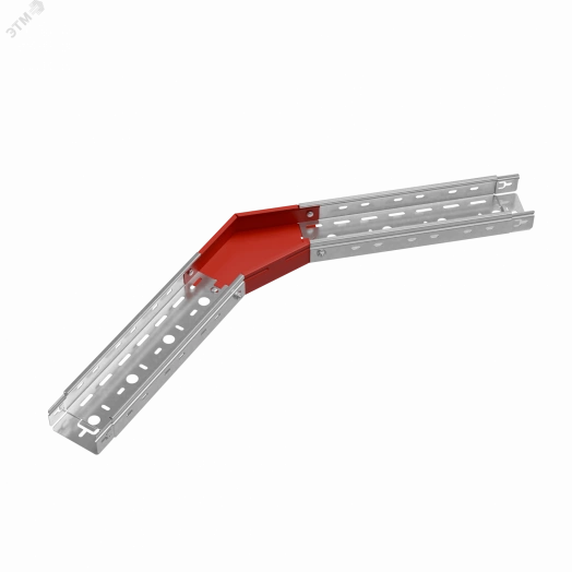 Угол горизонтальный 45 гр. 50х100 мм ПЛЮС