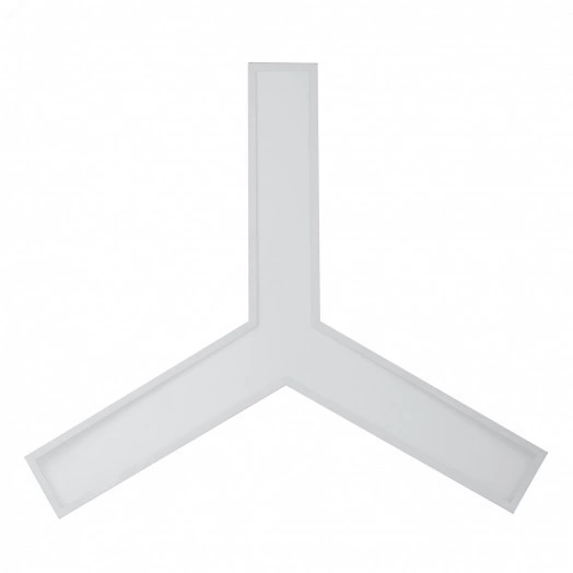 Светильник светодиодный Geometria Igrek SPO-142-W-40K-044 44Вт 4000К 3000Лм IP40 800*800*80 белый подвесной