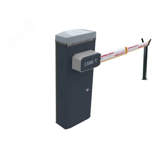 Комплект шлагбаума GARD GT8 для проездов до 7,8 м (тумба, стрела, светодиодная лента, светоотражающие наклейки, опора)