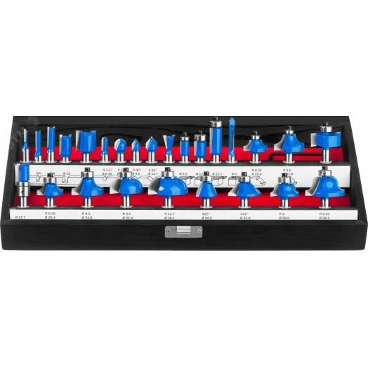 Набор профильных фрез по дереву 26шт