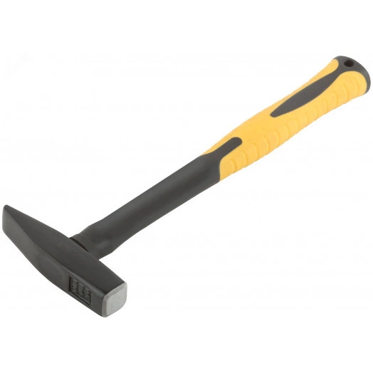 Молоток кованый, фиберглассовая усиленная ручка, Профи 200 гр