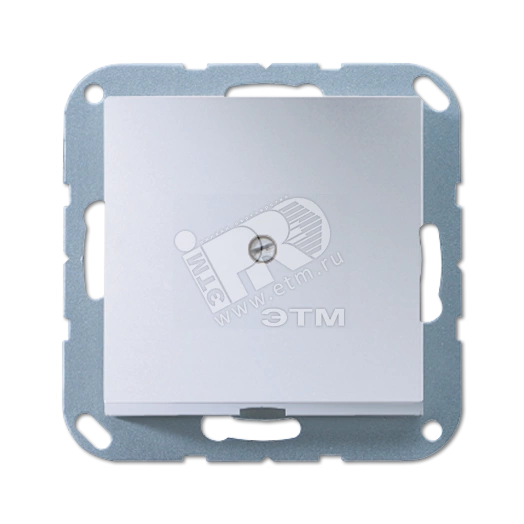 Кабельный вывод с разгрузкой натяжения (с несущей платой)  Серия A500  Материал- дуропласт  Цвет- алюминий