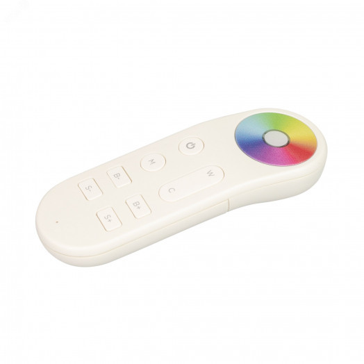 Пульт ARL-SIRIUS-MULTI White (1 зона, RGB/RGBW/RGB-MIX, 2.4G) (, IP20 Пластик, 3 года)