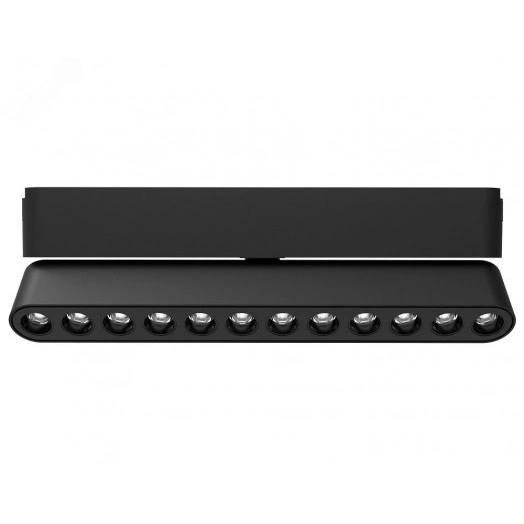 Светильник трековый светодиодный низковольтный ДПО16 1312R 12W 4000K spot 36° черный IP20 Jazzway