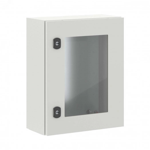 Щит монтажный ЩМП 500x400x200 мм STE с М/П с прозрачной дверью