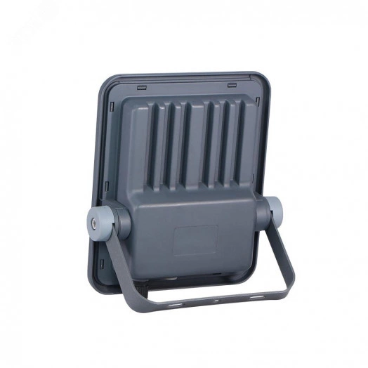 Прожектор светодиодный LED ДО-50Вт 6500К серый 800 Лм IP65 с солнечной панелью  JazzWay