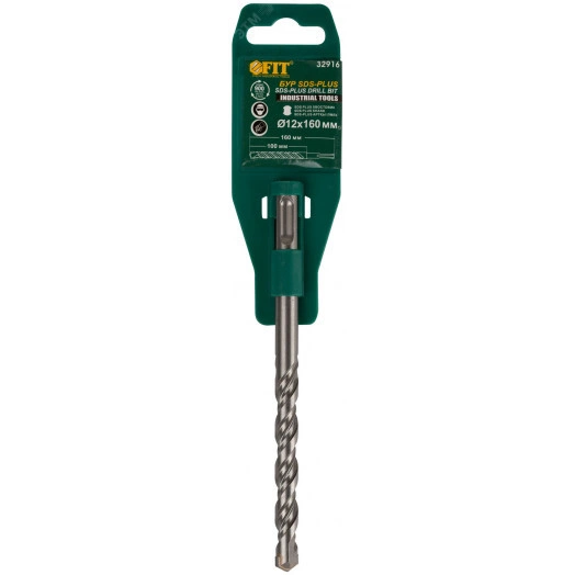 Бур по бетону SDS PLUS ''Профи'' с двойной резьбой 12 х 160 мм