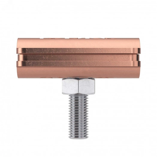 Зажим параллельный с разделительной пластиной D8-10 мм медь